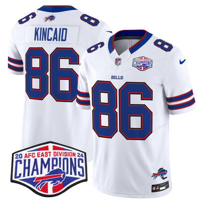 Bills 2024 AFC East Division Champions Vapor Limited Jersey - All Stitched