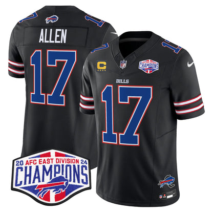 Bills 2024 AFC East Division Champions Vapor Limited Jersey - All Stitched