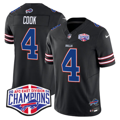 Bills 2024 AFC East Division Champions Vapor Limited Jersey - All Stitched