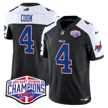 Bills 2024 AFC East Division Champions Vapor Limited Jersey - All Stitched