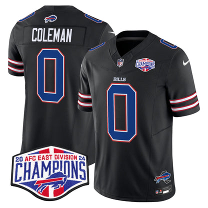 Bills 2024 AFC East Division Champions Vapor Limited Jersey - All Stitched