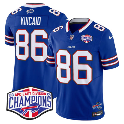 Bills 2024 AFC East Division Champions Vapor Limited Jersey - All Stitched