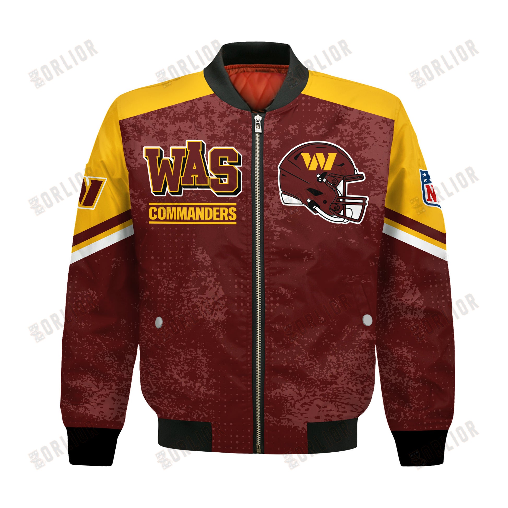 Washington Commanders Football Team 2024 - 25 Immortal Style Bomber Jacket