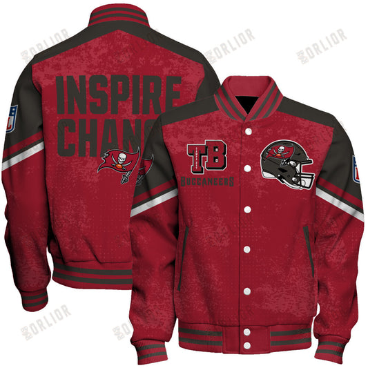 Tampa Bay Buccaneers Football Team 2024 - 25 Immortal Style Unisex Varsity Jacket