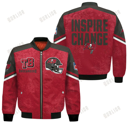 Tampa Bay Buccaneers Football Team 2024 - 25 Immortal Style Bomber Jacket