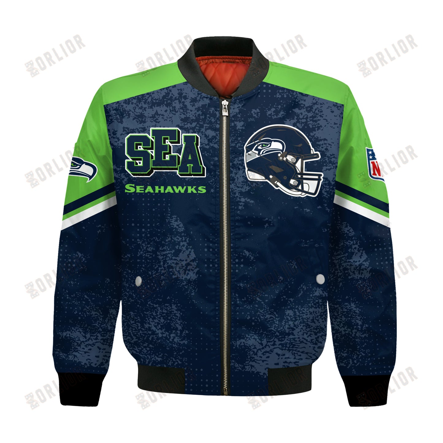 Seattle Seahawks Football Team 2024 - 25 Immortal Style Bomber Jacket