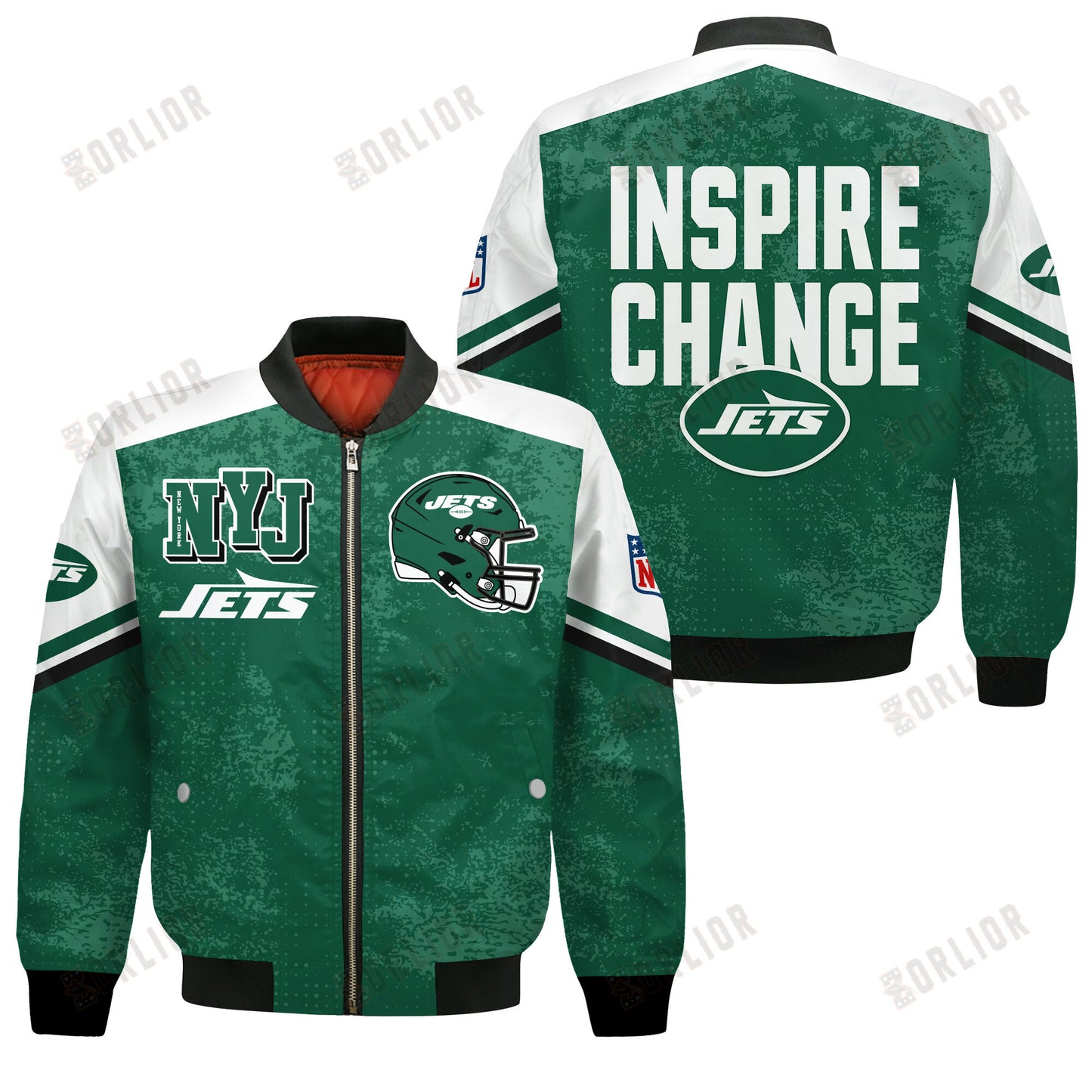New York Jets Football Team 2024 - 25 Immortal Style Bomber Jacket