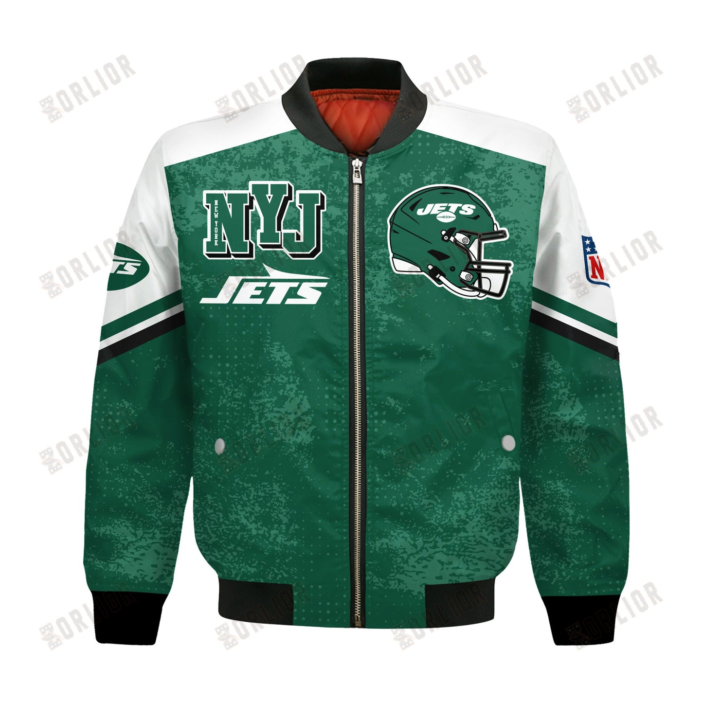 New York Jets Football Team 2024 - 25 Immortal Style Bomber Jacket