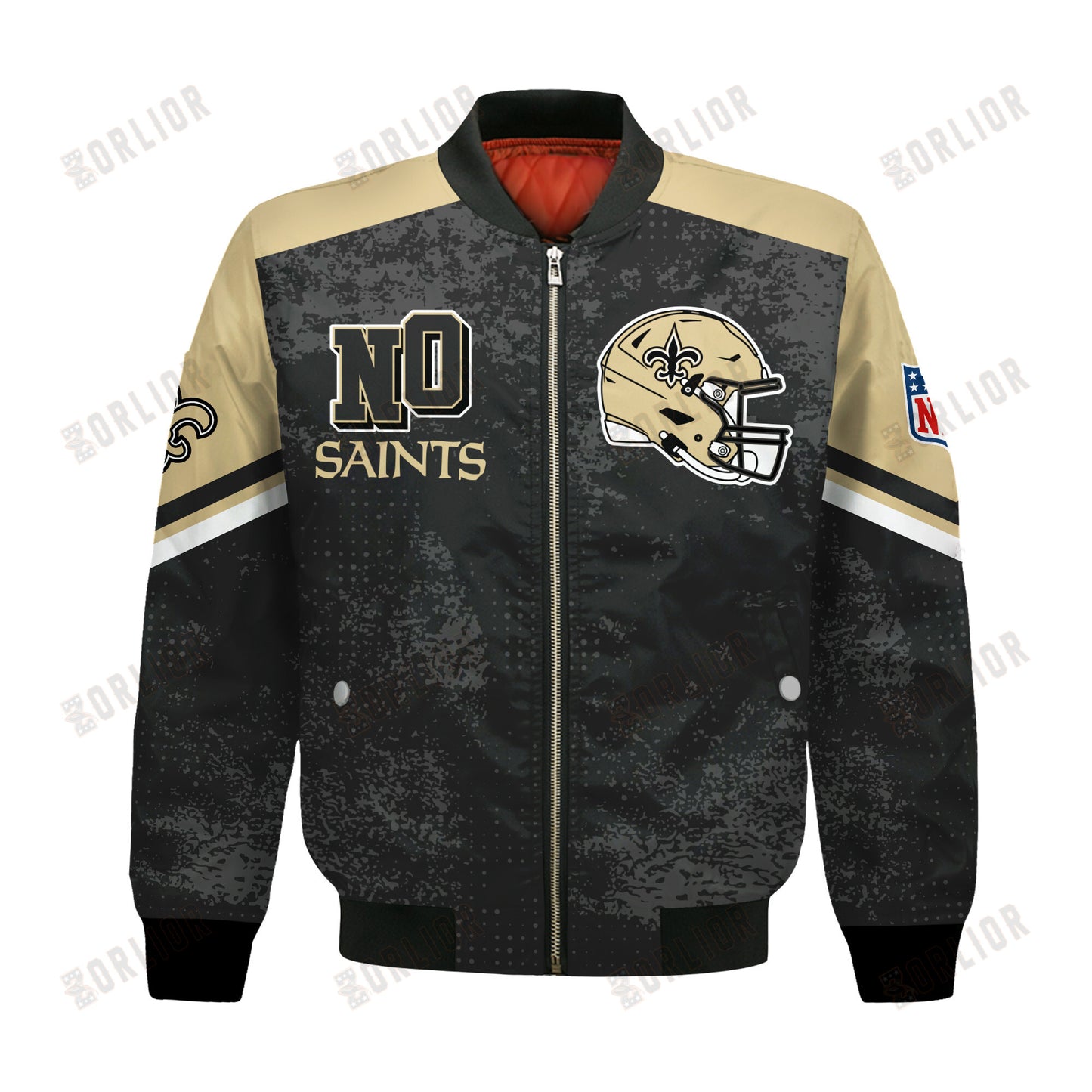 New Orleans Saints Football Team 2024 - 25 Immortal Style Bomber Jacket