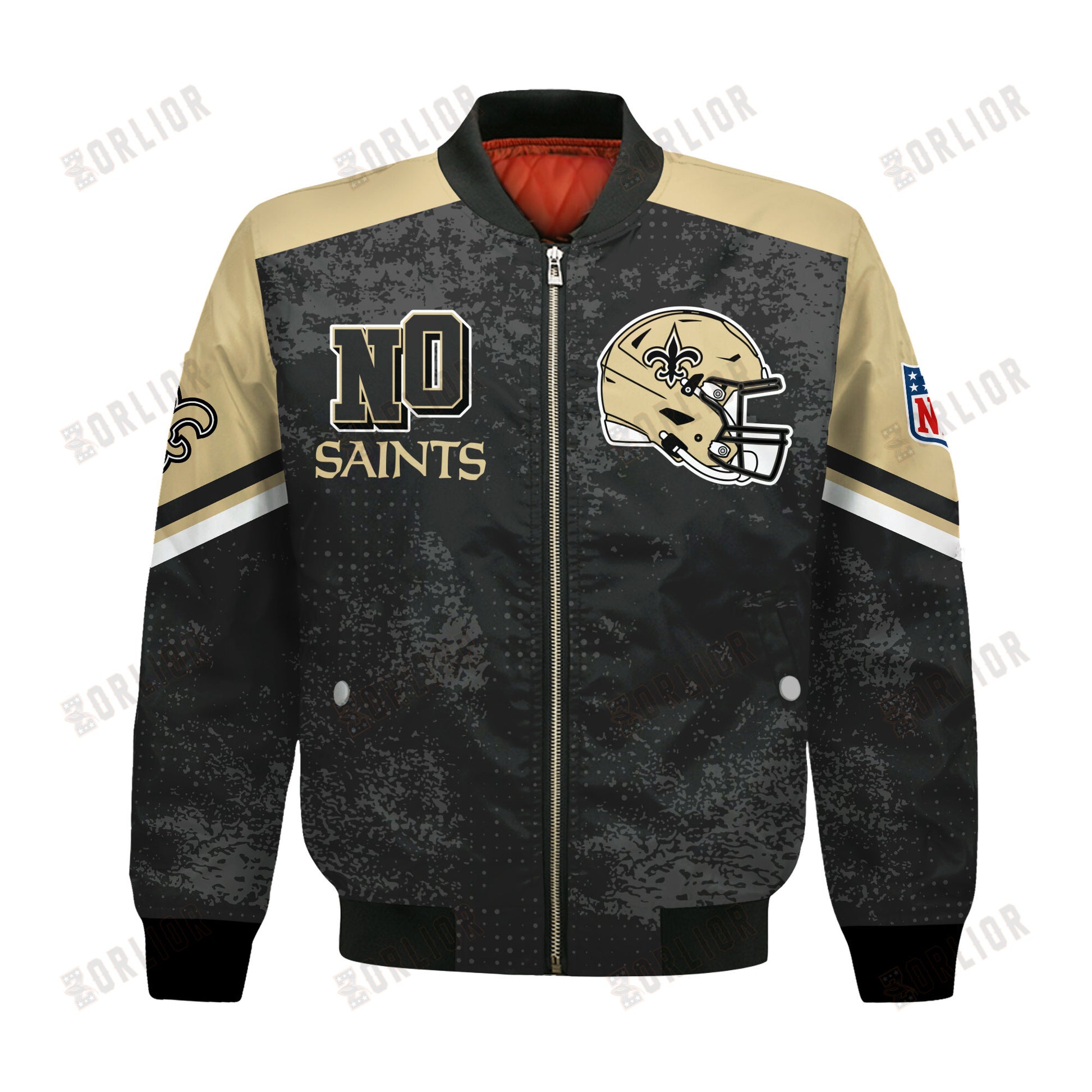 New Orleans Saints Football Team 2024 - 25 Immortal Style Bomber Jacket