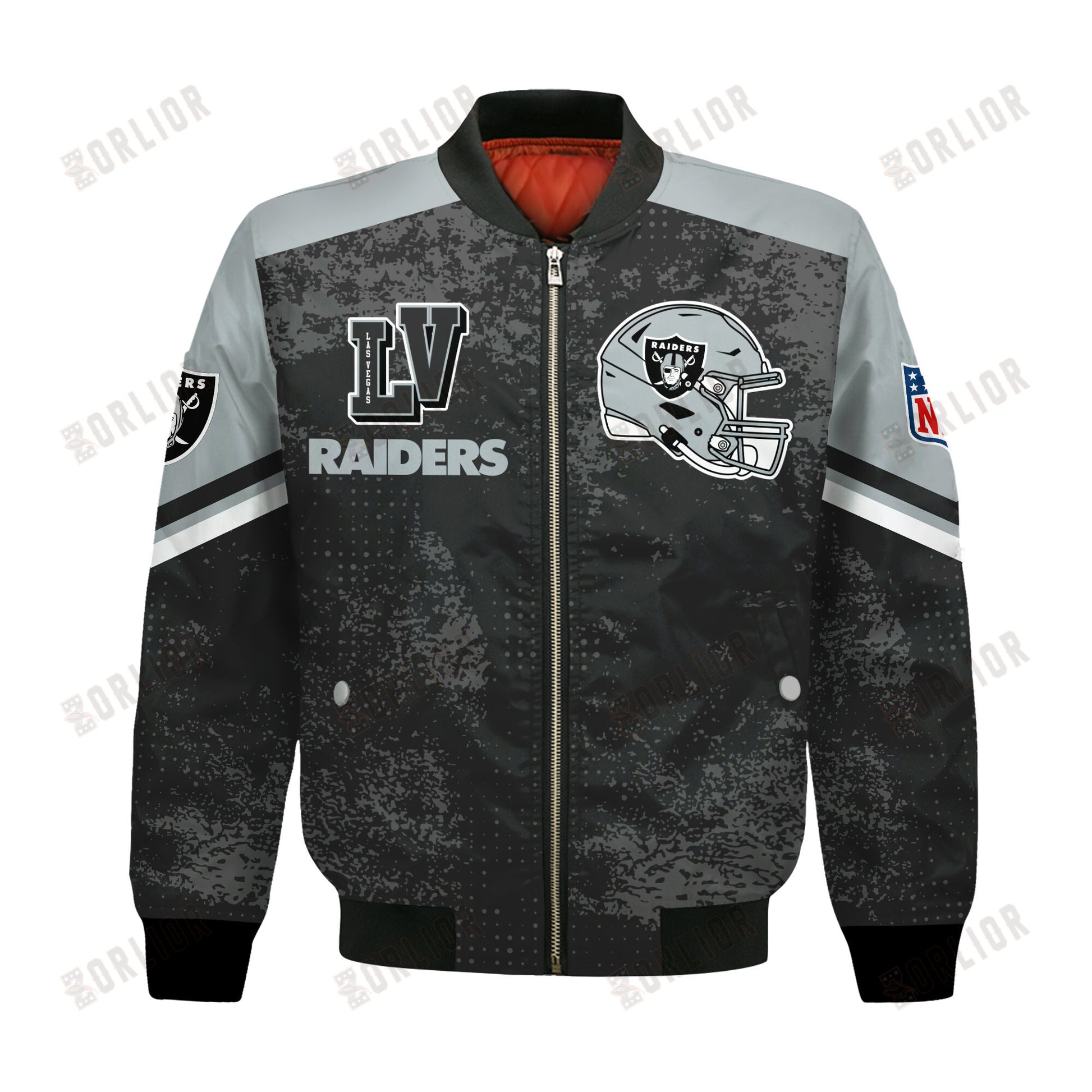 Las Vegas Raiders Football Team 2024 - 25 Immortal Style Bomber Jacket