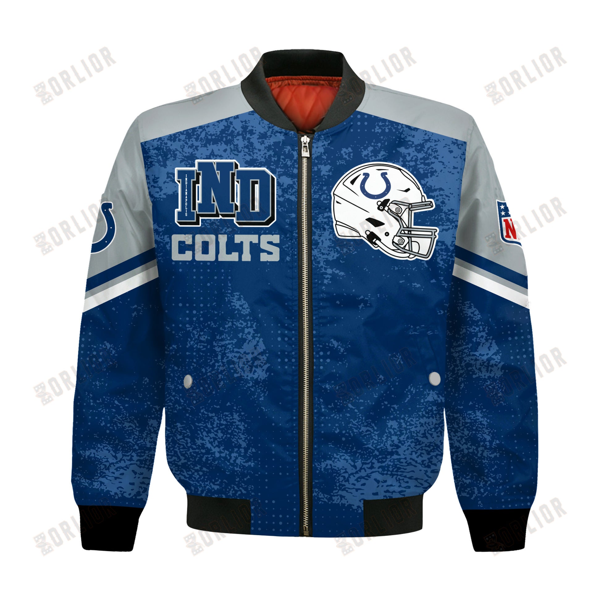 Indianapolis Colts Football Team 2024 - 25 Immortal Style Bomber Jacket