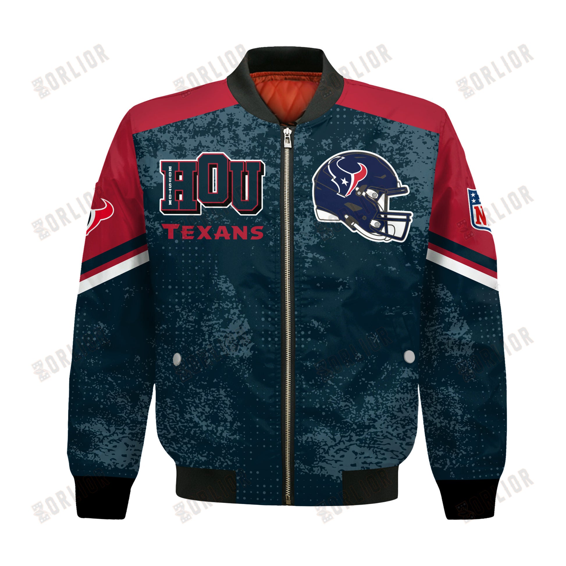 Houston Texans Football Team 2024 - 25 Immortal Style Bomber Jacket