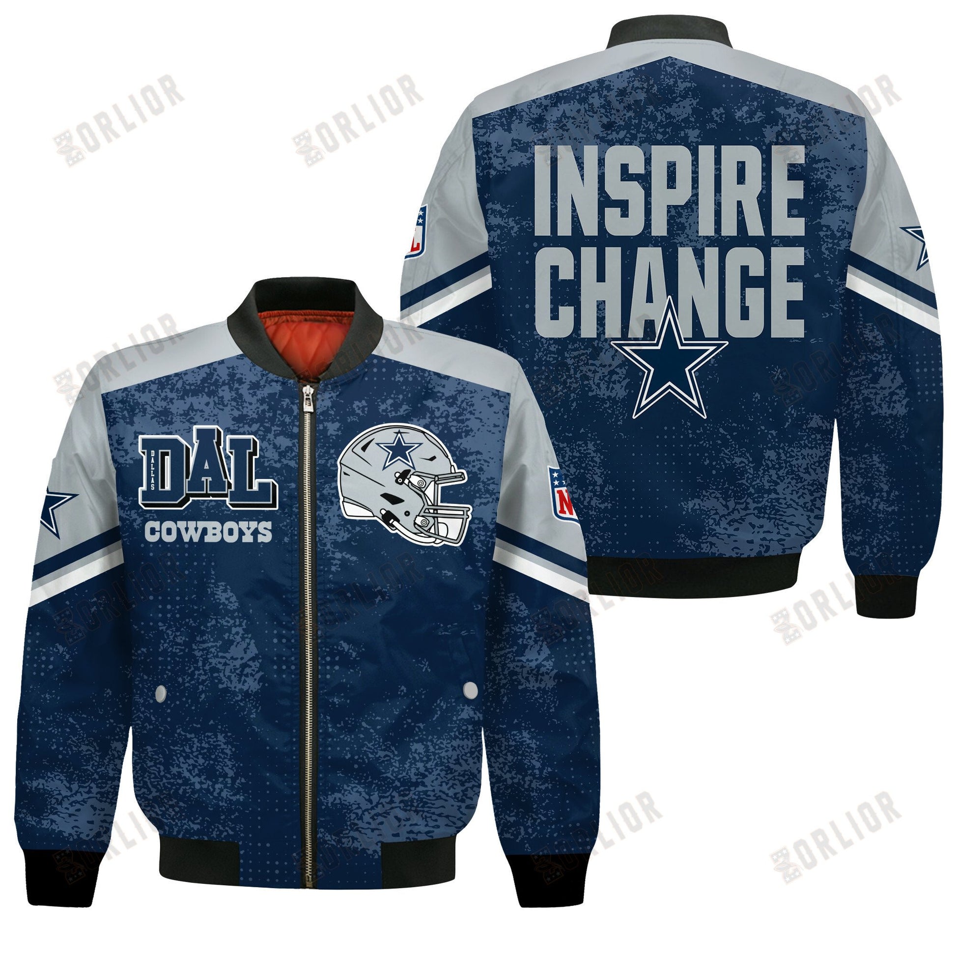 Dallas Cowboys Football Team 2024 - 25 Immortal Style Bomber Jacket