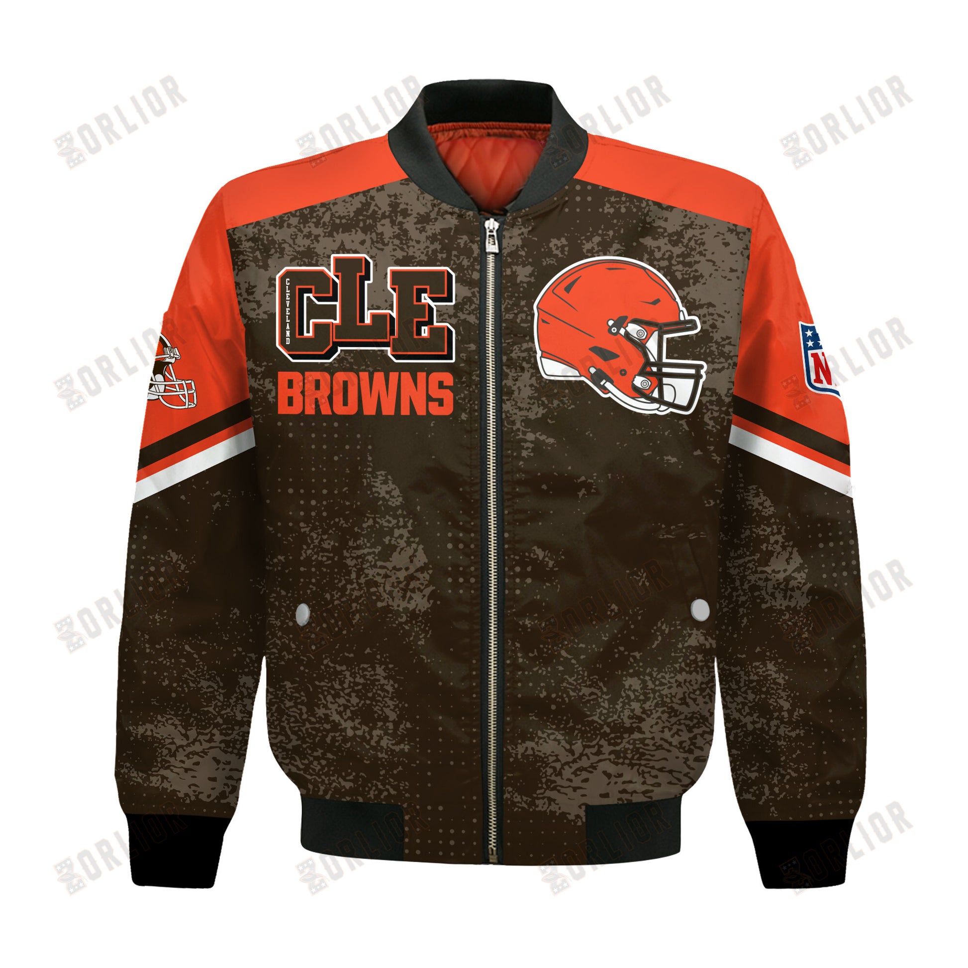 Cleveland Browns Football Team 2024 - 25 Immortal Style Bomber Jacket