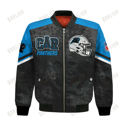 Carolina Panthers Football Team 2024 - 25 Immortal Style Bomber Jacket
