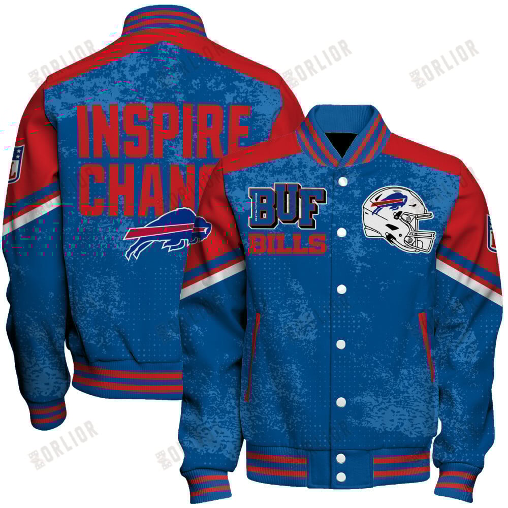 Buffalo Bills Football Team 2024 - 25 Immortal Style Unisex Varsity Jacket