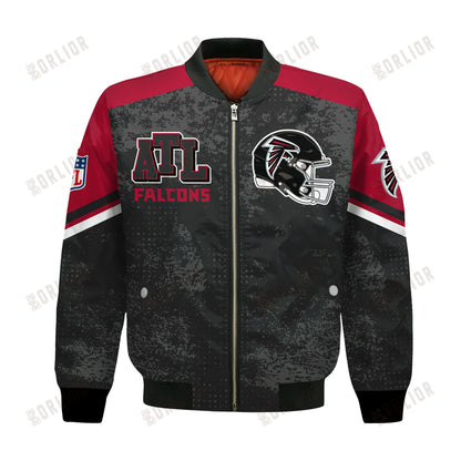 Atlanta Falcons Football Team 2024 - 25 Immortal Style Bomber Jacket
