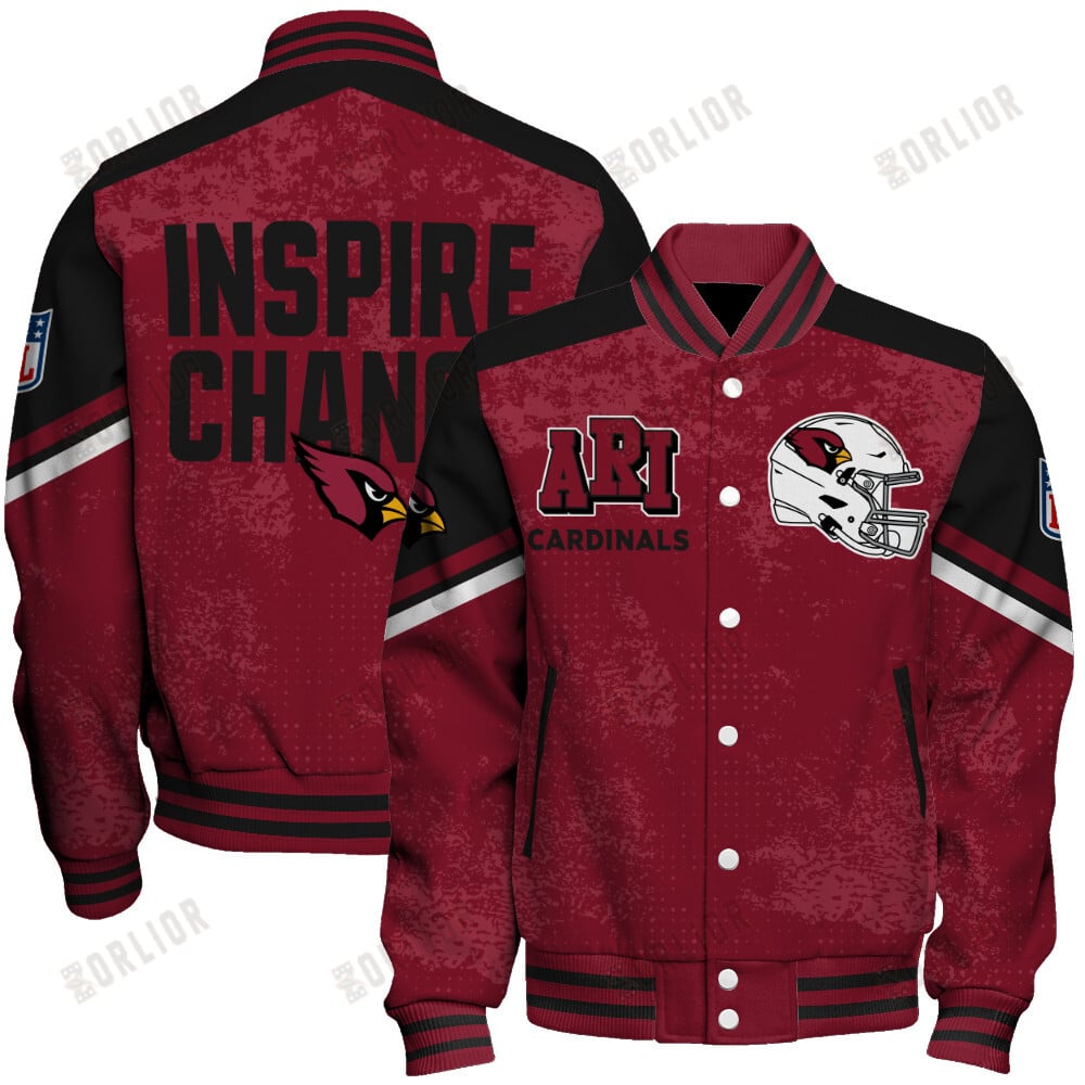 Arizona Cardinals Football Team 2024 - 25 Immortal Style Unisex Varsity Jacket