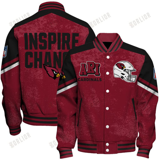 Arizona Cardinals Football Team 2024 - 25 Immortal Style Unisex Varsity Jacket