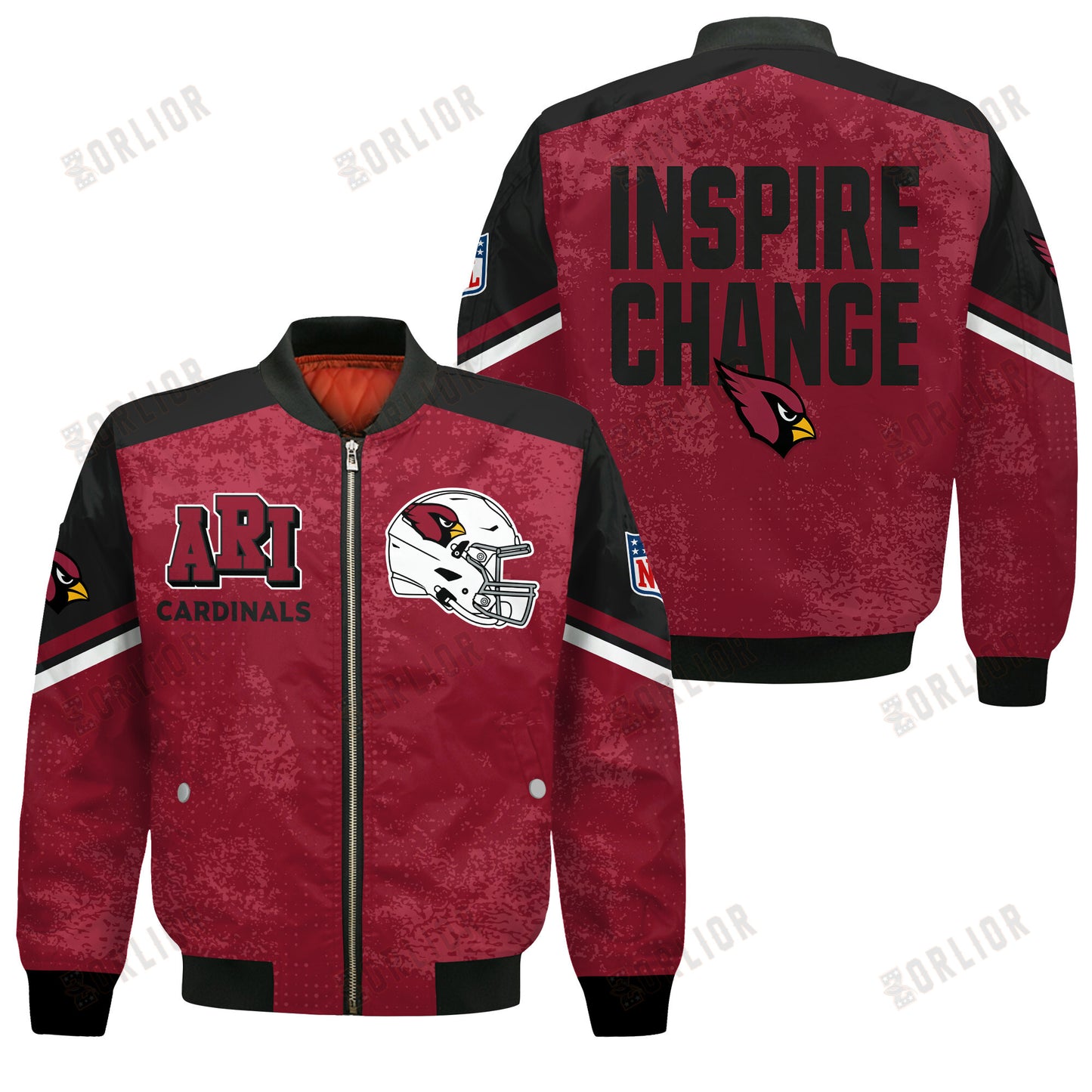 Arizona Cardinals Football Team 2024 - 25 Immortal Style Bomber Jacket