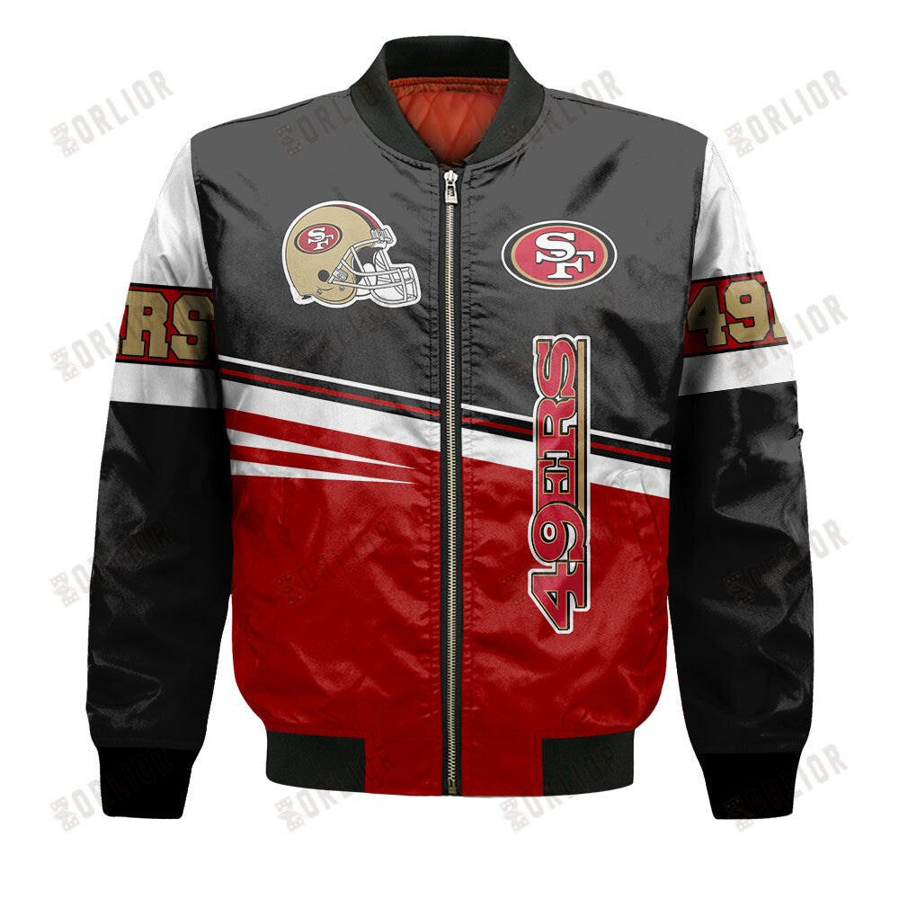 San Francisco 49ers Football Team 2024 - 25 Second Family Bomber Jacket