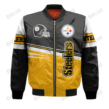 Pittsburgh Steelers Football Team 2024 - 25 Second Family Bomber Jacket