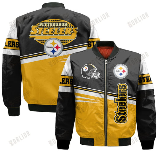 Pittsburgh Steelers Football Team 2024 - 25 Second Family Bomber Jacket