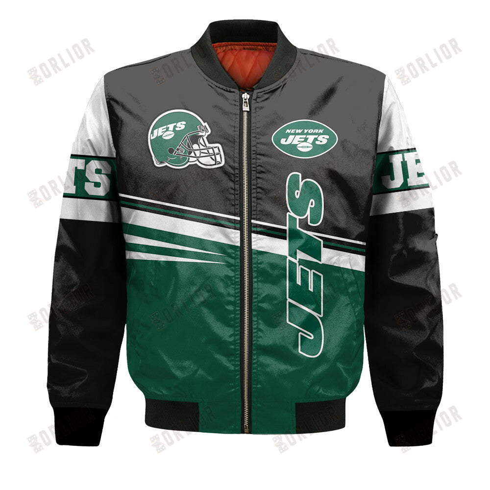 New York Jets Football Team 2024 - 25 Second Family Bomber Jacket