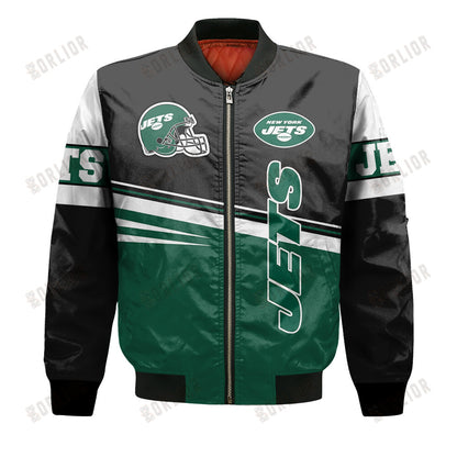 New York Jets Football Team 2024 - 25 Second Family Bomber Jacket