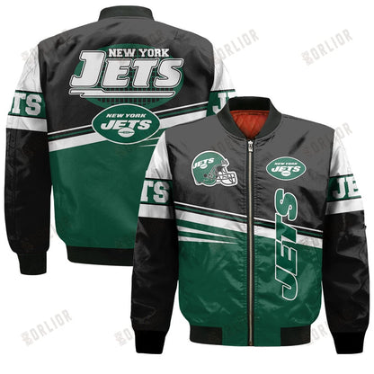 New York Jets Football Team 2024 - 25 Second Family Bomber Jacket