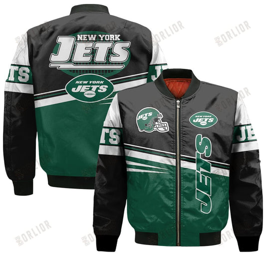 New York Jets Football Team 2024 - 25 Second Family Bomber Jacket