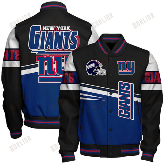 New York Giants Football Team 2024 - 25 Second Family Unisex Varsity Jacket