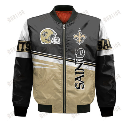 New Orleans Saints Football Team 2024 - 25 Second Family Bomber Jacket