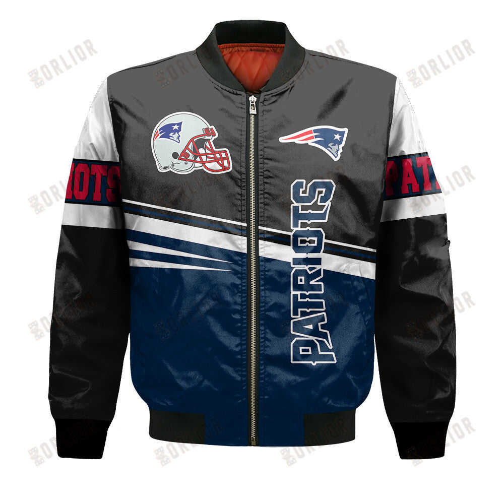 New England Patriots Football Team 2024 - 25 Second Family Bomber Jacket
