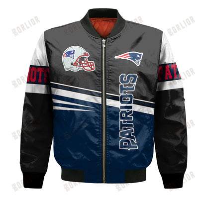 New England Patriots Football Team 2024 - 25 Second Family Bomber Jacket