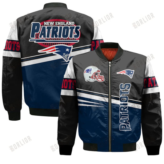 New England Patriots Football Team 2024 - 25 Second Family Bomber Jacket
