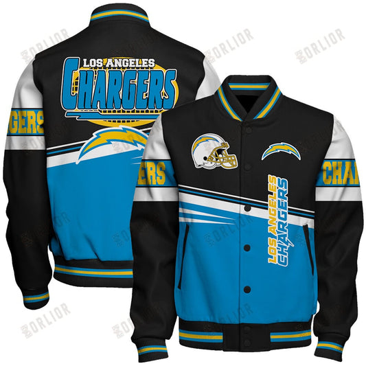 Los Angeles Chargers Football Team 2024 - 25 Second Family Unisex Varsity Jacket