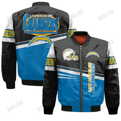 Los Angeles Chargers Football Team 2024 - 25 Second Family Bomber Jacket