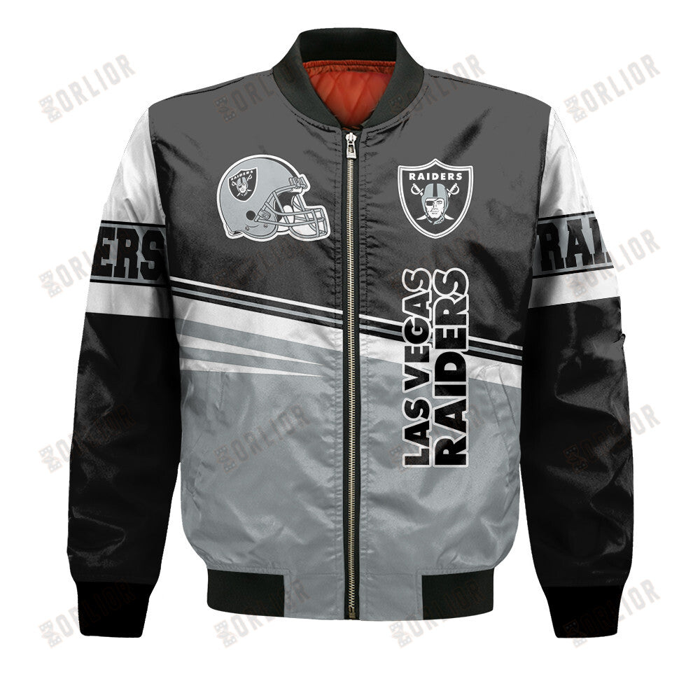 Las Vegas Raiders Football Team 2024 - 25 Second Family Bomber Jacket