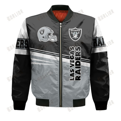 Las Vegas Raiders Football Team 2024 - 25 Second Family Bomber Jacket