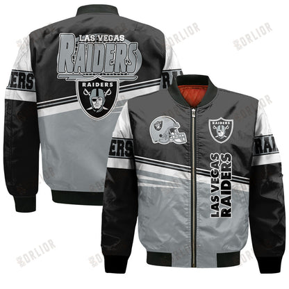 Las Vegas Raiders Football Team 2024 - 25 Second Family Bomber Jacket