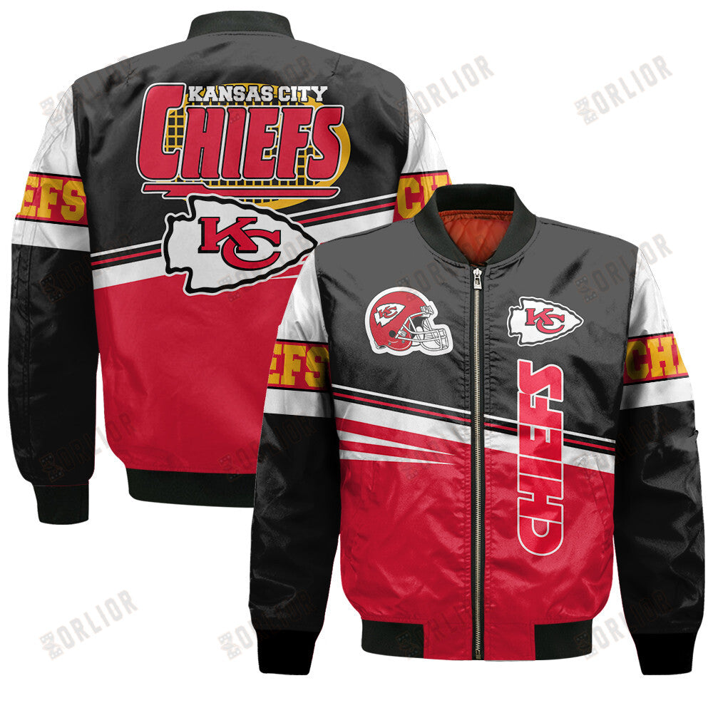 Kansas City Chiefs Football Team 2024 - 25 Second Family Bomber Jacket