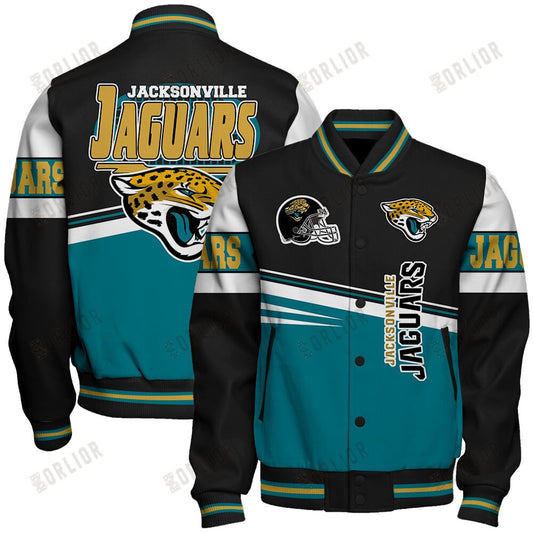 Jacksonville Jaguars Football Team 2024 - 25 Second Family Unisex Varsity Jacket
