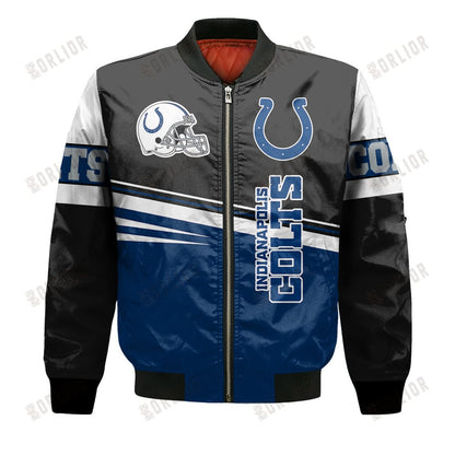 Indianapolis Colts Football Team 2024 - 25 Second Family Bomber Jacket