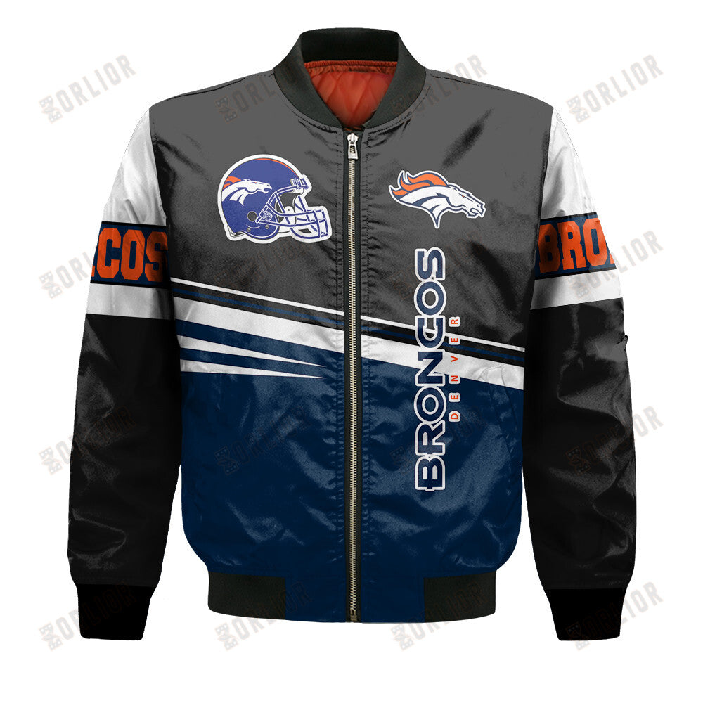 Denver Broncos Football Team 2024 - 25 Second Family Bomber Jacket