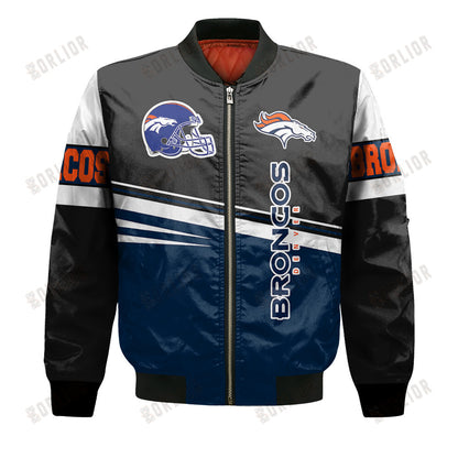 Denver Broncos Football Team 2024 - 25 Second Family Bomber Jacket