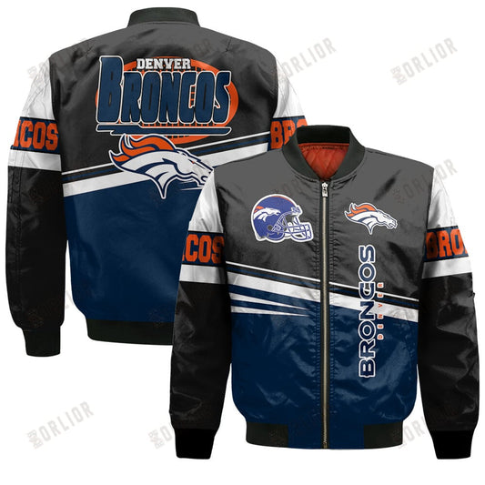 Denver Broncos Football Team 2024 - 25 Second Family Bomber Jacket