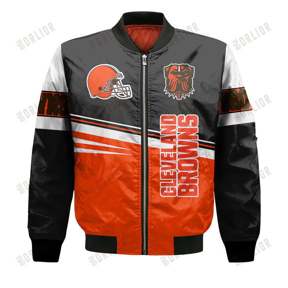 Cleveland Browns Football Team 2024 - 25 Second Family Bomber Jacket