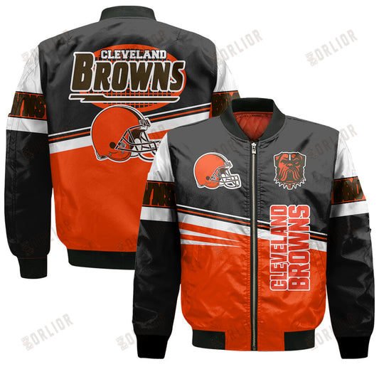 Cleveland Browns Football Team 2024 - 25 Second Family Bomber Jacket